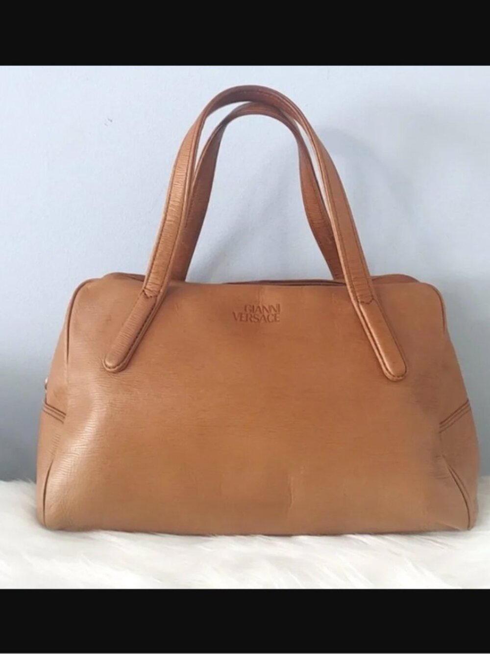 Gianni Versace vintage Boston bag EUC w/COA - Picture 2 of 12